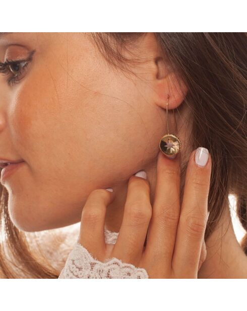 Boucles d'oreilles Paita dorées
