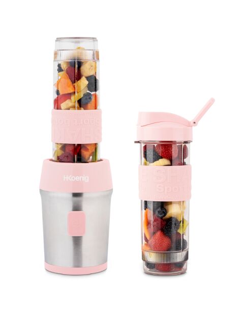 SMOO12 Mini-Mixer, 570 ml, 300 W, rosa