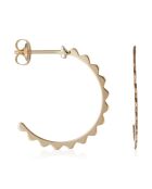 Boucles d'oreilles Créolettes or jaune
