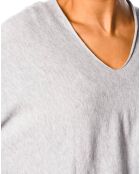 Pull Ora gris clair