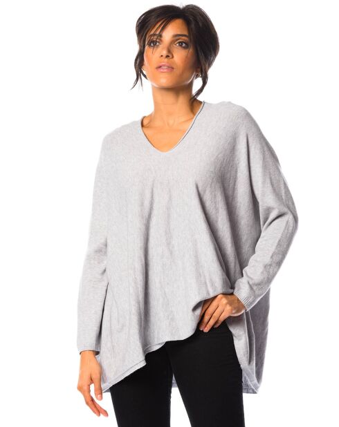 Pull Ora gris clair