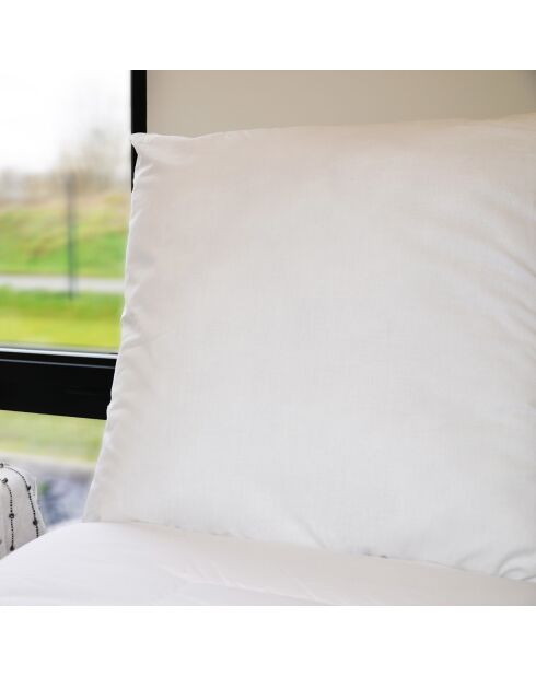 Oreiller anti-moustiques microstop blanc - 65x65 cm