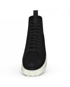 Baskets en Cuir Superstar Boot W noires