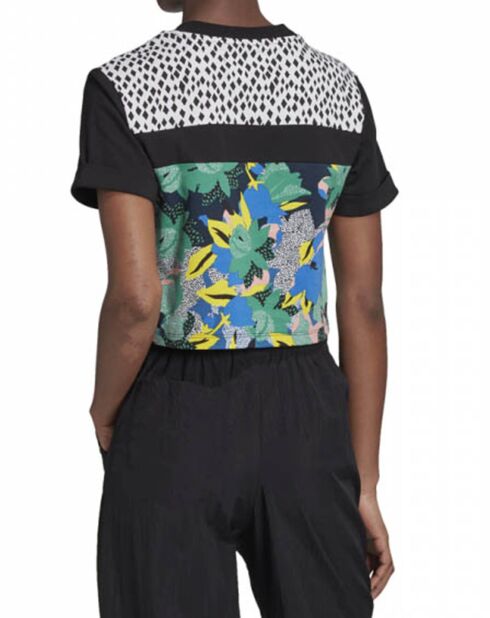 T-Shirt Cropped multicolores