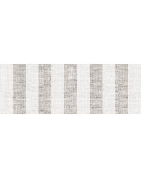 Tappeto in vinile juta beige/bianco - 50x140 cm