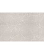 Tapis Feuilles beige - 133x200 cm