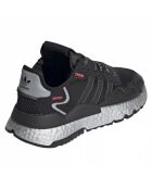 Baskets en Cuir & Mesh Nite Jogger W noires