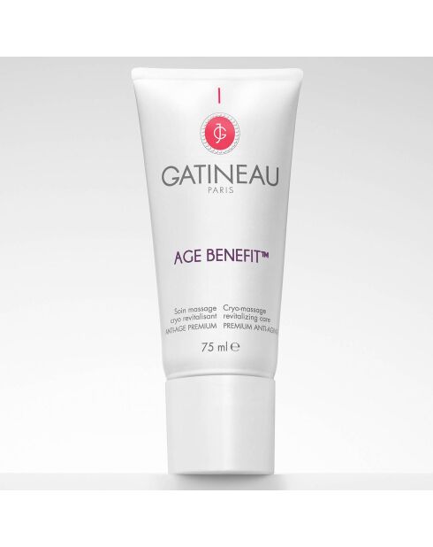 Soin massage cryo revitalisant Age Benefit Tous types de peaux - 75 ml