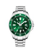 Montre Homme en Acier Quartz Aquadiver argentée