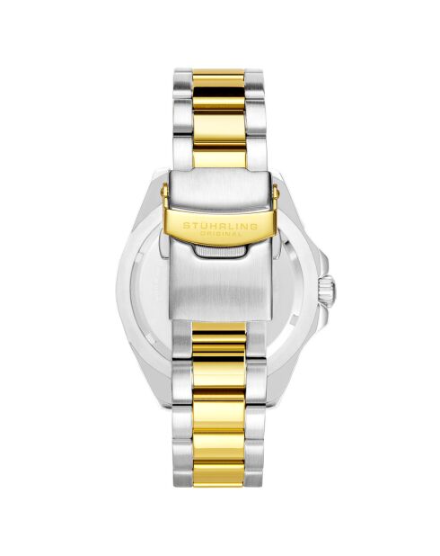 Montre Homme en Acier Quartz Aquadiver argenté/doré