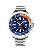 Montre Homme en Acier Quartz Aquadiver argentée