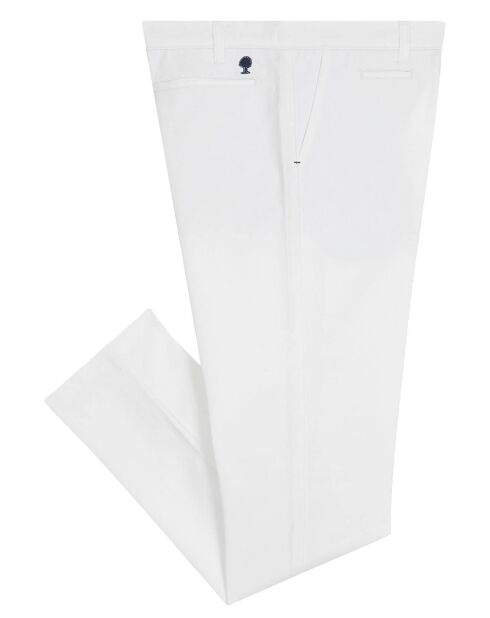 Weiße Chinohose Brix