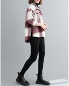 Chemise Opal rouge/écru