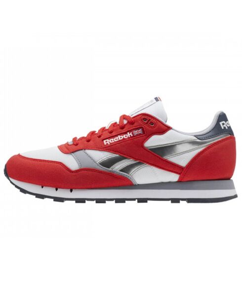 Baskets en Cuir Cl Leather Rsp rouge/gris/blanc