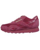 Baskets en Cuir & Velours de Cuir Cl Nylon bordeaux