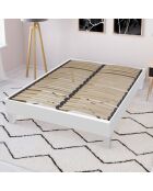 Sommier en Kit blanc - 160x200 cm