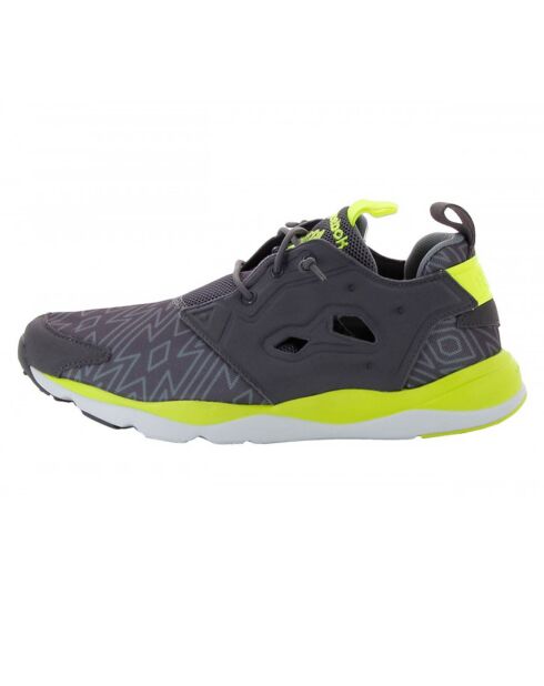 Baskets Furlyte gris/jaune