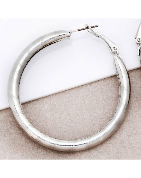 Eola Tube Silberohrringe