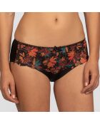 Culotte Flower Elegance marron/noir