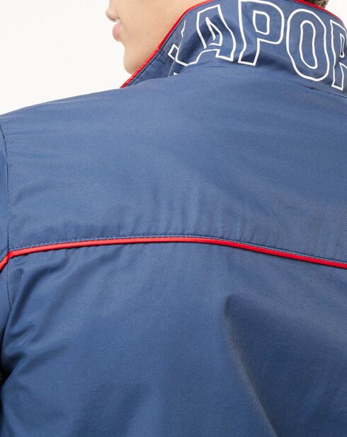 Blouson Cofer logo sport bleu