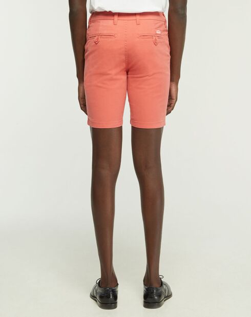 Short chino Onagh rouge clair