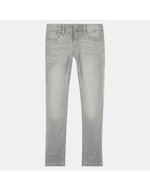 Jean slim Finly Greyused gris clair
