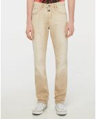 Jean Droit Datte beige