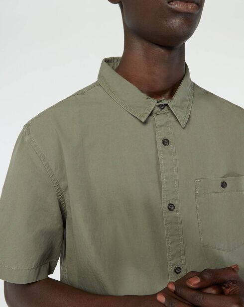 Chemise droite  Taxer kaki