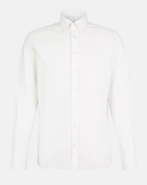 Chemise Slim Fit Oxford blanche