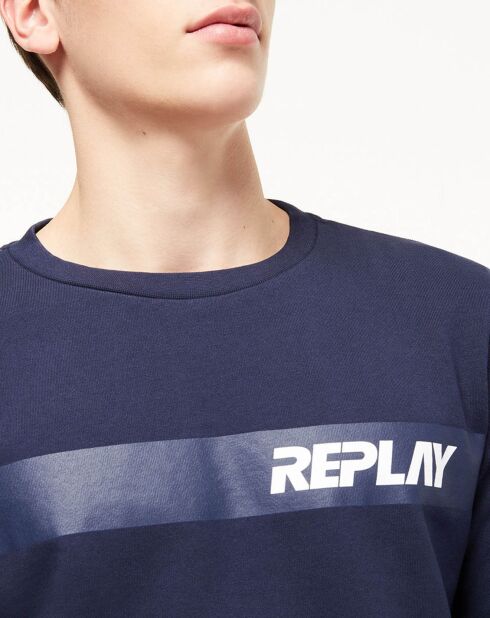 Sweat Poit bleu marine