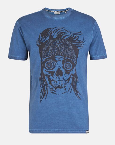 Camiseta Motore Skull Blue