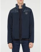 Blouson Soft Shell Aston Martin Racing bleu marine