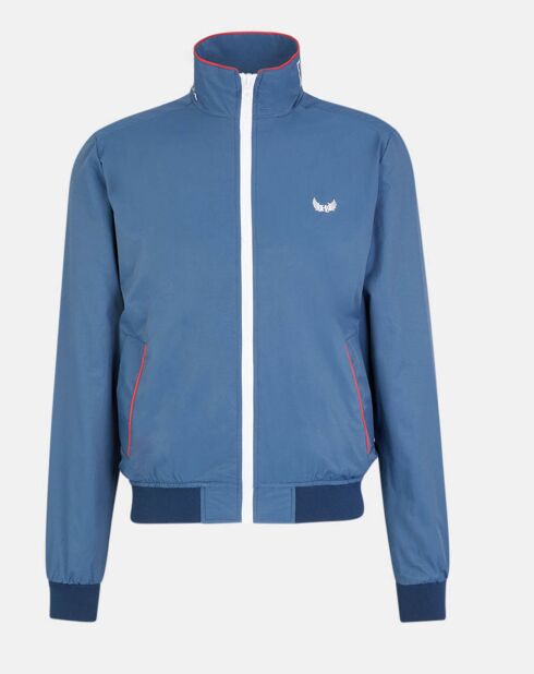 Blouson Cofer logo sport bleu