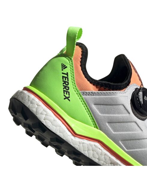 Baskets running Terrex Agravic B orange/jaune/gris