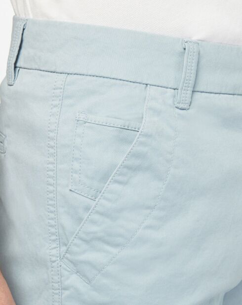 Short chino Onagh bleu clair