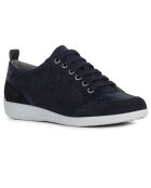 Sneakers en Cuir Myria bleu marine