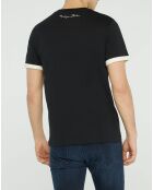 T-Shirt Trophy manches roll up noir