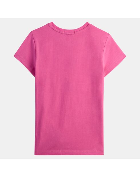 T-Shirt en Coton Ck Jeans rose