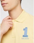 Polo Numéro 1 jaune clair