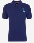 Polo Regular Fit Numéro 1 bleu marine