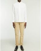 Chemise Slim Fit Oxford blanche