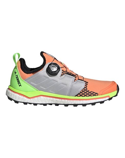 Baskets running Terrex Agravic B orange/jaune/gris
