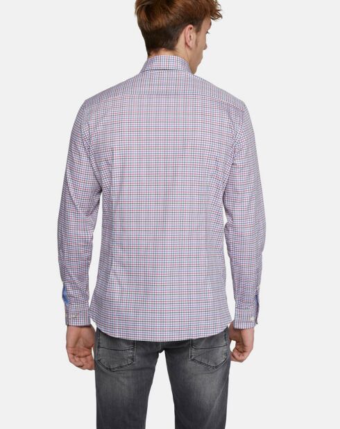 Chemise Slim Fit Vichy multicolore