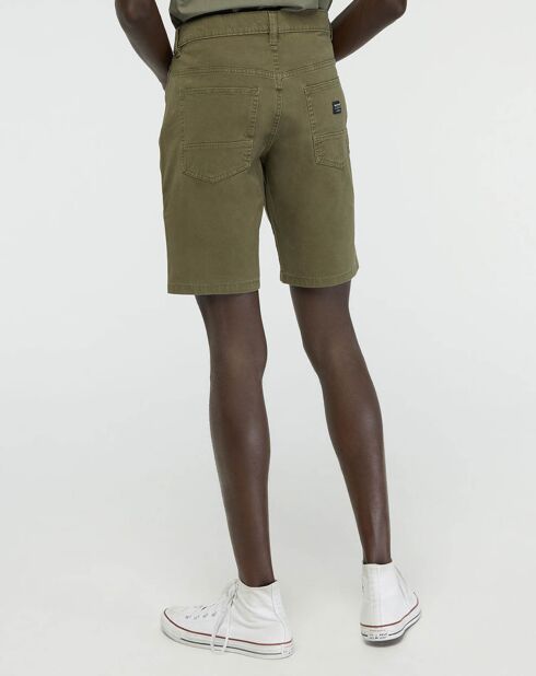 Short 5Poches Straight kaki
