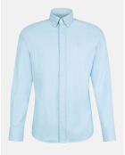 Chemise Slim Fit Oxford bleu clair