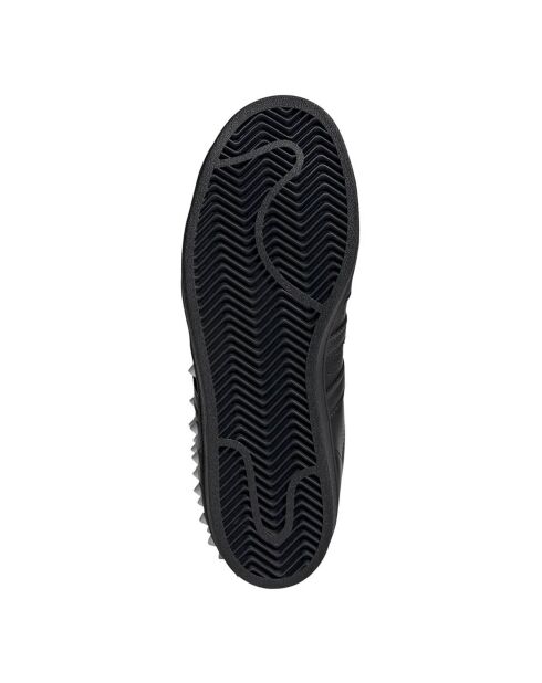 Baskets en Cuir Superstar noires
