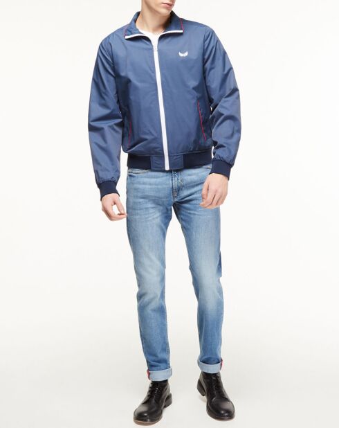 Blouson Cofer logo sport bleu