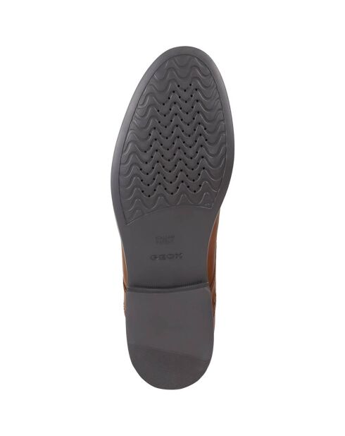 Derbies en Cuir Domenico cognac