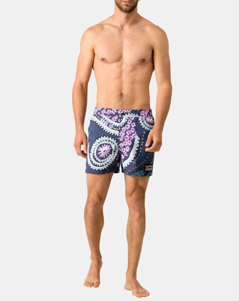 Bañador estampado azul marino Starwatch