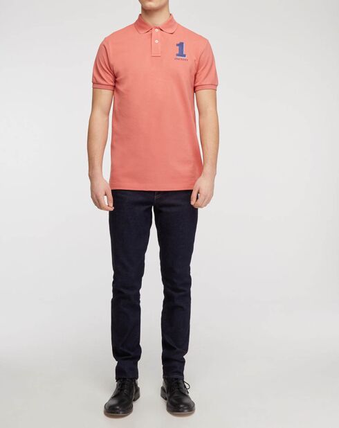 Polo Numéro 1 saumon